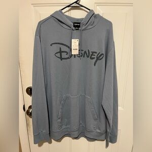 Disney Hooded Sweatshirt - Ashley Blue - Men’s Size 2XL - New With Tags